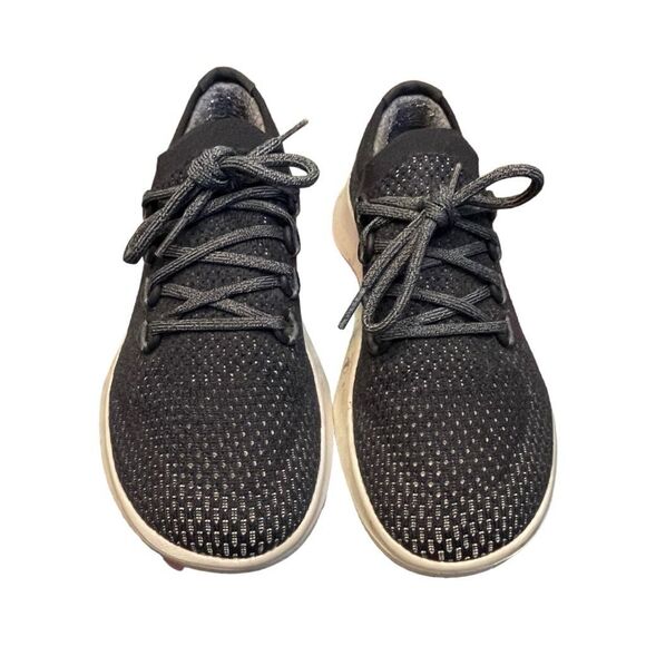 Allbirds Tree Dashers Running Shoes Sneakers Black Merino Wool Runners 9 - Picture 3 of 11